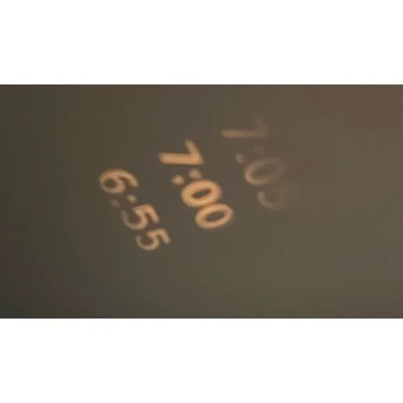 Vintage 60's MCM Stancraft High Time Ceiling Projecting Illuminating Alarm Clock - Picture 8 of 16